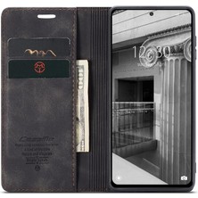 BDT Market Xiaomi 12/12X/12S Için Flip Case Vintage Pu Deri Cüzdan Flip Folio Kitap (Yurt Dışından)