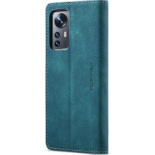 BDT Market Xiaomi 12/12X/12S Için Flip Case Vintage Pu Deri Cüzdan Flip Folio Kitap (Yurt Dışından)