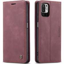 BDT Market Xiaomi Poco M3 Pro 5g Için Flip Case Vintage Pu Deri Cüzdan Manyetik (Yurt Dışından)