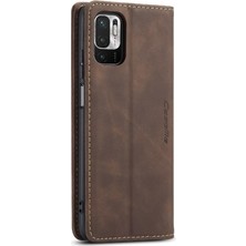 BDT Market Xiaomi Poco M3 Pro 5g Için Flip Case Vintage Pu Deri Cüzdan Manyetik (Yurt Dışından)