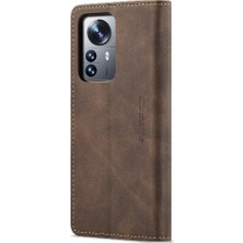 BDT Market Xiaomi 12 Pro Için Flip Case Manyetik Kapatma Darbeye Çevir Folio Kitap (Yurt Dışından)