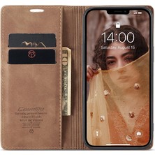 BDT Market Iphone 13 Için Flip Case Kart Yuvası Kickstand Manyetik Kapatma Vintage (Yurt Dışından)