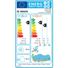 Bosch A+ 42000 BTU 1 Dış + 4 Iç Ünite 12000 + 12000 + 12000 + 12000 BTU Multi Inverter Klima