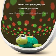 Janjonstar Elephant Electric Crawling Toy Baby Multi Functional Early Education Puzzle Toy Starry Sky Projection Toy 6-12 Months (Yurt Dışından)