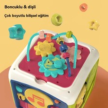 Janjonstar Bebek Oyuncağı El Çırpma Davulu, Çocukların Alkışlama Davulu, Çokyüzlü Bulmaca Oyuncak Müziği, 6 Aylık Bebek Erken Eğitimi, 0-1 Yaş (Yurt Dışından)