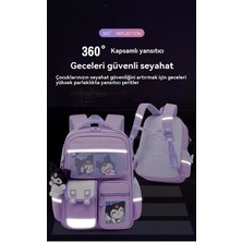 Janjonstar Yeni Ilköğretim Okulu Okul Çantası Hafif Kitap Çantası Büyük Kapasiteli Omuz Çantası 4-6 Sınıf Okul Çantası Büyük Boy (Yurt Dışından)