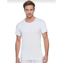 Tutku 0103 Erkek Bisiklet Yaka Kısa Kol Atlet 6 Adet