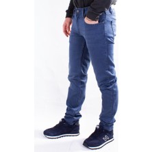 Colt Jeans Colt  Jeans Perm 9133-199 Düşük Bel Mavi Dar Paça Erkek Jeans Pantolon