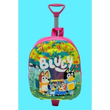 Tezzgelsin Kız Çocuk Anaokulu Kreş Çekçekli Sırt Çantası ve Okul Çantası