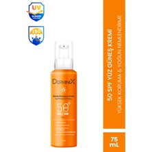 Derminix Sun Cream Spf 50 Yüksek Koruma Yüz Güneş Kremi