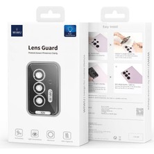 Wiwu Galaxy S24 Plus Uyumlu Kamera Lens Koruyucu Wiwu LG-008 Lens Guard Darbelere Karşı Dayanıklı