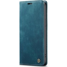 Colorful Shop Iphone 15 Için Flip Case Pro Flip Folio Kitap Vintage Pu Deri Cüzdan Kılıf (Yurt Dışından)