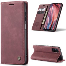 Colorful Shop Samsung Galaxy M51 Için Flip Case Kart Yuvası Kickstand Flip Folio Kitap (Yurt Dışından)