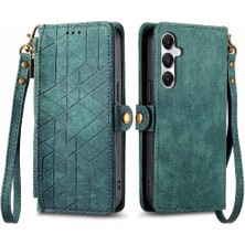 Colorful Shop Samsung Galaxy A35 5g Için Flip Case Kapak Cüzdan Darbeye Basit (Yurt Dışından)