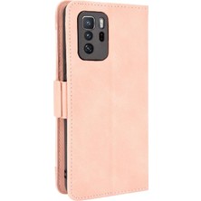 Colorful Shop Xiaomi Poco M4 Pro Ayarlanabilir Ayrılabilir Kart Tutucu Manyetik Kapatma Deri Cüzdan Kapak (Yurt Dışından)