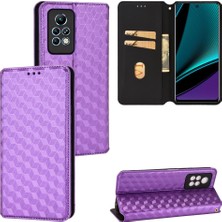 Colorful Shop Infinix Not 11 Pro 3D Desen Manyetik Kapatma Kart Yuvaları Tutucu Için Kılıf (Yurt Dışından)