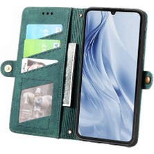 Colorful Shop Onur X7B 4g Için Flip Case Basit Iş Deri Kılıf Cüzdan Darbeye (Yurt Dışından)