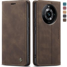 Colorful Shop Realme 11 Pro 5g Için Flip Case Vintage Pu Deri Cüzdan Manyetik Kapatma (Yurt Dışından)