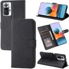 Colorful Shop Cüzdan Durumda Xiaomi Redmi Için Not 10 Pro Kart Tutucu Tüm Yuvarlak Koruma (Yurt Dışından)