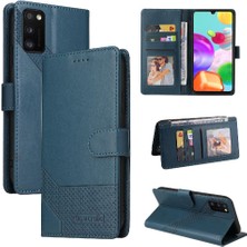 Colorful Shop Samsung Galaxy A41 Üç Kart Yuvaları Premium Deri 4 Için Flip Case (Yurt Dışından)