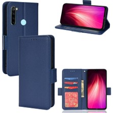 Colorful Shop Xiaomi Redmi Not 8 Için Kılıf Pu Deri Cüzdan Kart Yuvaları Tutucu Yan (Yurt Dışından)