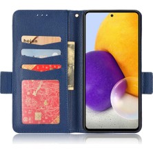 Colorful Shop Samsung Galaxy Için Kılıf A52S 5g Pu Deri Manyetik Yan Toka Kart Yuvaları (Yurt Dışından)