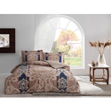 Taç Saten Çift Kişilik Nevresim Takımı