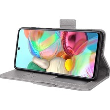 Colorful Shop Samsung Galaxy A71 4g Pu Deri Cüzdan Kart Yuvaları Tutucu Yan (Yurt Dışından)