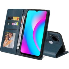 Colorful Shop Realme C15 Darbeye 4 Köşe Koruma Kickstand Üç Için Flip Case (Yurt Dışından)