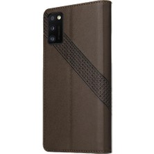 Colorful Shop Samsung Galaxy A41 Üç Kart Yuvaları Premium Deri 4 Için Flip Case (Yurt Dışından)