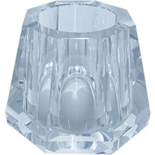 System Banyo Aksesuarları Cyrstal Bath Accessory Tooth Mug Transparent 88x120x120 mm