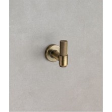 System Banyo Aksesuarları Flexu Duvara Monte Askılık Tekli Antik 76x76x50 mm