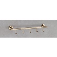 Hoop Uzun Havluluk Duvara Montajlı Gold Renk 60X71X46 Mm