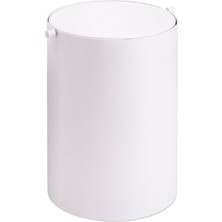 Beyaz Banyo Çöp Kovası 3 Lt Beyaz Renk 252X174X174 Mm