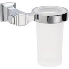 Kubıc Diş Fırçalığı Cam/Krom Renk 129X102X131 Mm