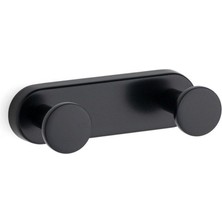 System 2350  Duvara Monte Askı Siyah 100 Mm