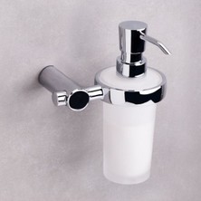 System Banyo Aksesuarları Pro-Tech Duvara Monte Sıvı Sabunluk Krom 177x100x148 mm