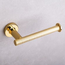System Banyo Aksesuarları Purelıne Duvara Monte Tuvalet Kağıtlığı Gold 45x78x156 mm