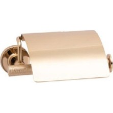 Purelıne Kapaklı Tuvalet Kağıtlığı Gold Renk 88X95X156 Mm