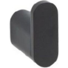 Ovalın Askılık Siyah Renk 67X63X25 Mm