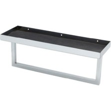 System Banyo Aksesuarları Banyo Havlu Rafı Duvara Monte Krom 40 cm