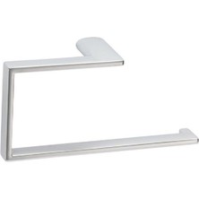 System Banyo Aksesuarları Slımo Duvara Monte Halka Havluluk Krom 24 cm