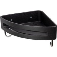 Banyo Duş Raf Sistem Siyah/Krom Renk 110X197X287 Mm