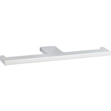 System Banyo Aksesuarları Plaın Duvara Monte İkili Tuvalet Kağıtlığı Krom 15x80x269 mm