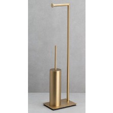 Hareketli Wc Set Gold Branch Renk 715X140X200 Mm