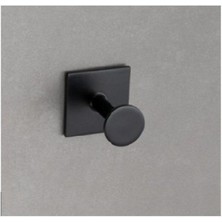 Nowo Askılık Tekli Siyah Renk Siyah Renk 45X46X45 Mm