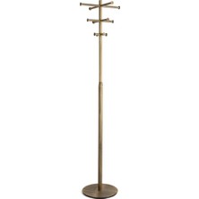 System Banyo Aksesuarları Ayaklı Çoklu Askılık Antik 177 cm