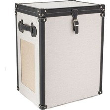 Banyo Çamaşır Sepeti Bej Renk 585X390X450 Mm