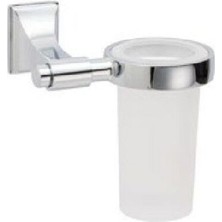 System Banyo Aksesuarları Borderlıne Duvara Monte Diş Fırçalığı Krom|Cam 143x103x131 mm