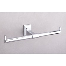 Border Lıne Ikili Tuvalet Kağıtlığı Krom Renk 51X75X266 Mm